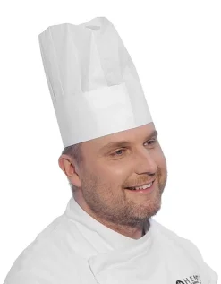 Hendi Koksmuts Wegwerp 10st. 28x23cm* Hoofddeksels