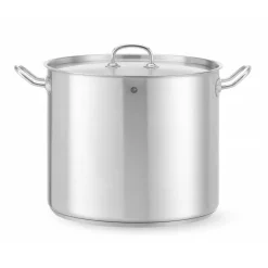 Hendi Kookpan hoog 21L met deksel ⌀320x(H)270mm* Pannen En Schalen