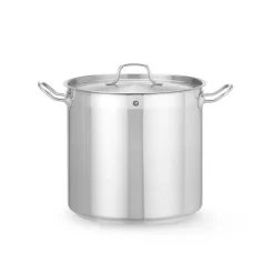 Hendi Kookpan hoog 16L met deksel ⌀280x(H)260* Pannen En Schalen