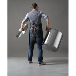 Hendi Kookpan 98L met deksel ⌀500x(H)500* Pannen En Schalen