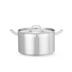 Hendi Kookpan middel 15L met deksel ⌀320x(H)190* Pannen En Schalen