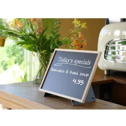 Hendi Krijtbord met Standaard 30x40cm* Toonbankdisplays