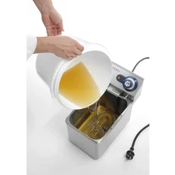 Hendi Kunststof Emmer met Deksel 11,5 Liter* Maatbekers En Emmers