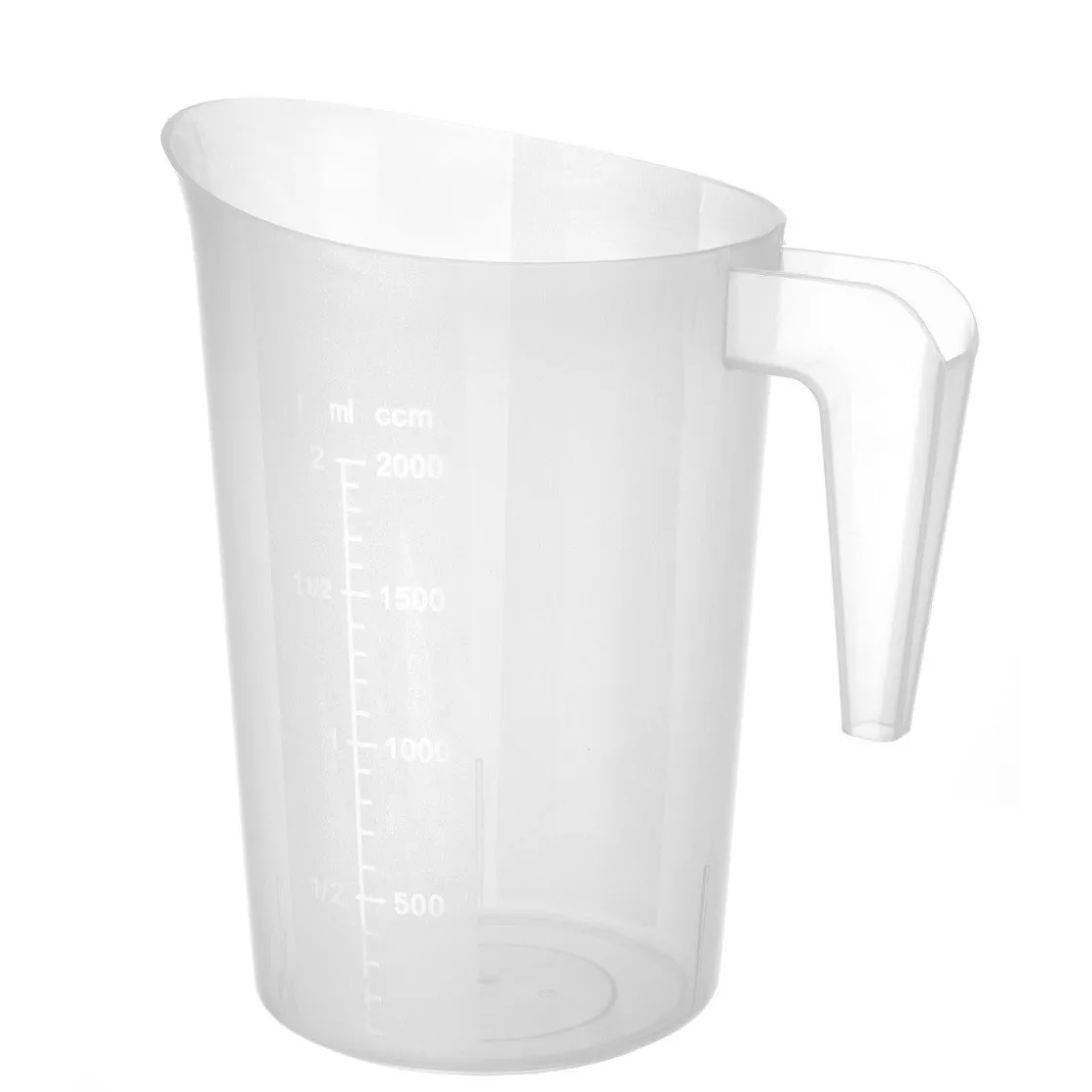 Hendi Maatbeker Stapelbaar, 2 liter* Maatbekers En Emmers