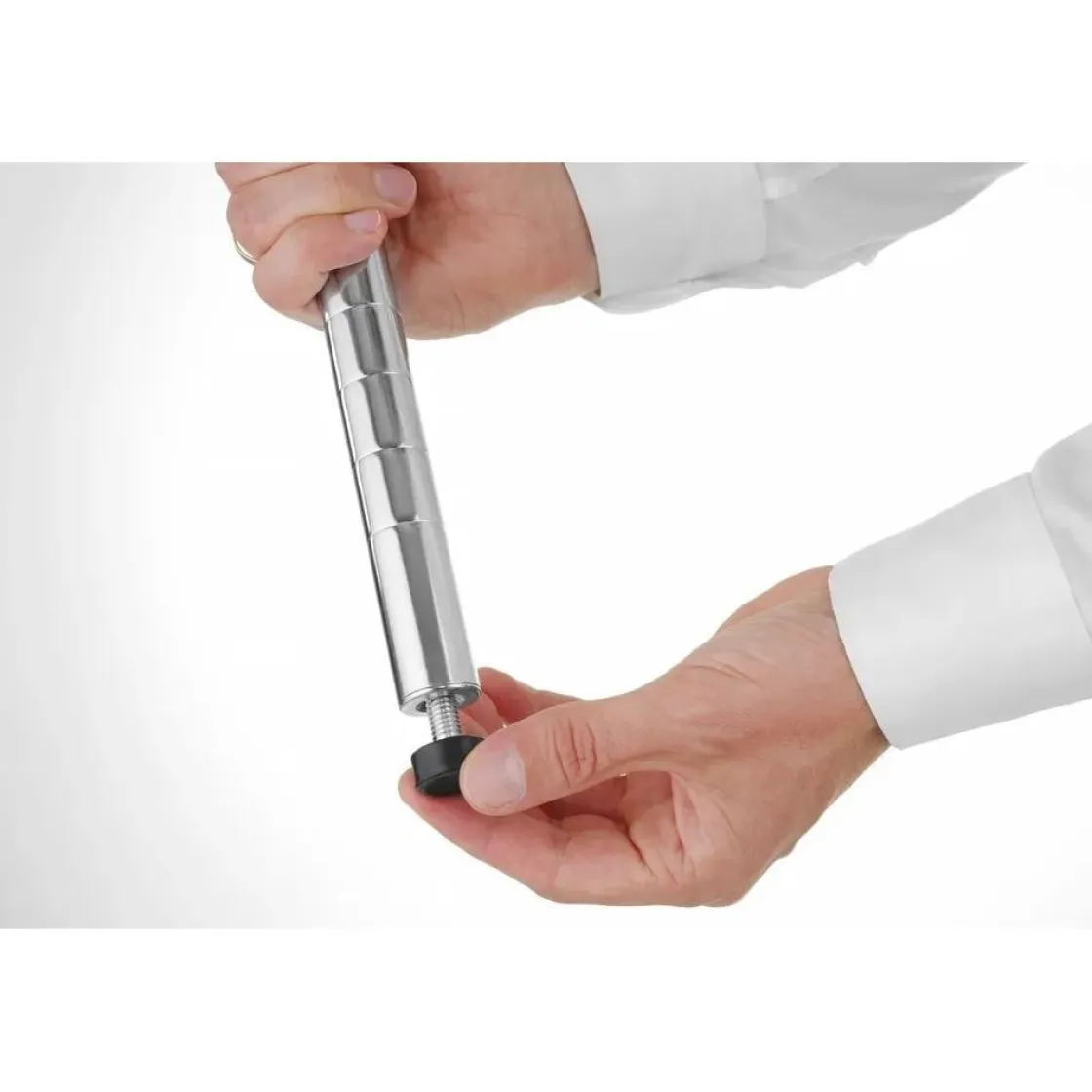 Hendi Opbergrek met 5 schappen Chroom* Horeca Opslag- En Serveersystemen