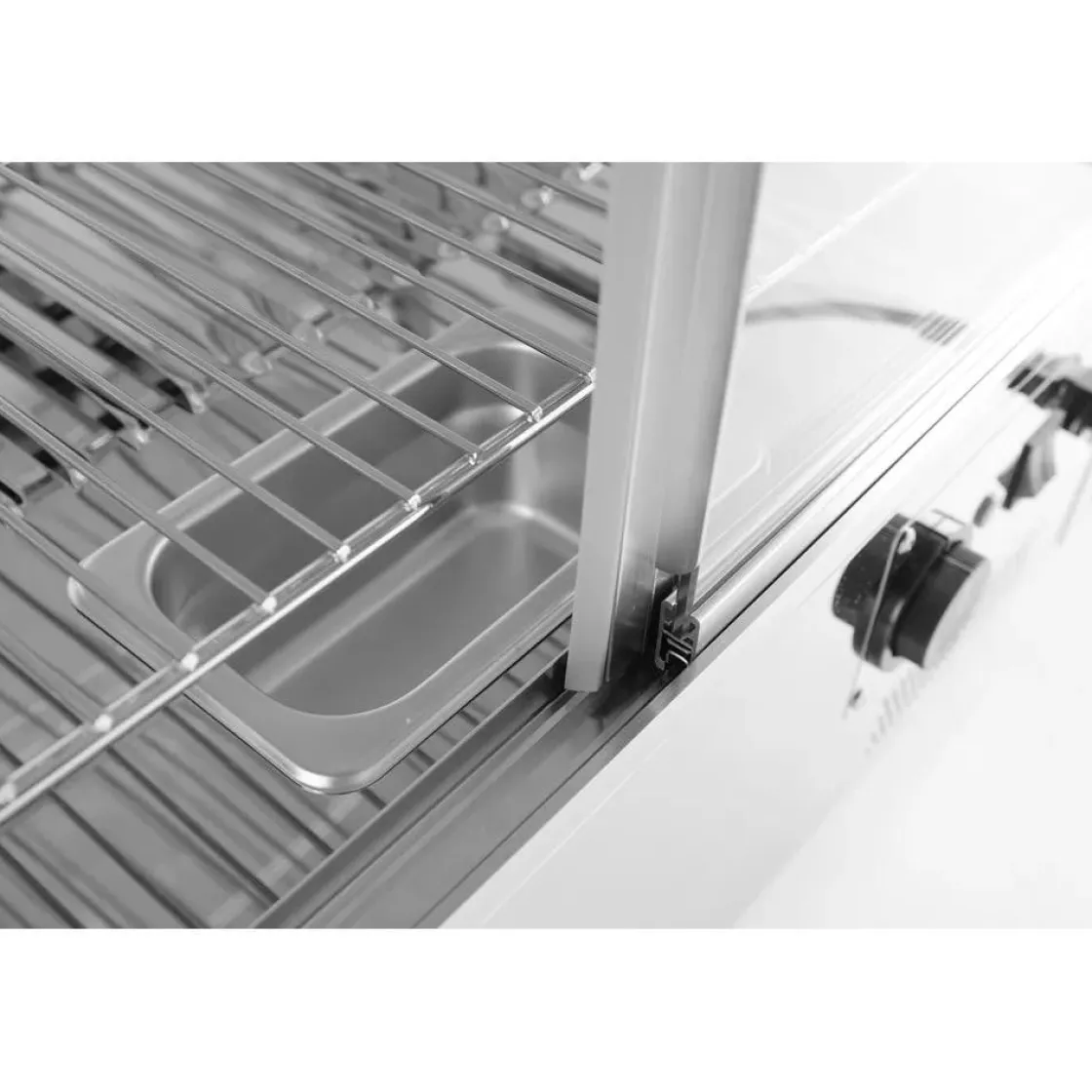 Hendi Opzet warmhoudvitrine 120L* Toonbankdisplays