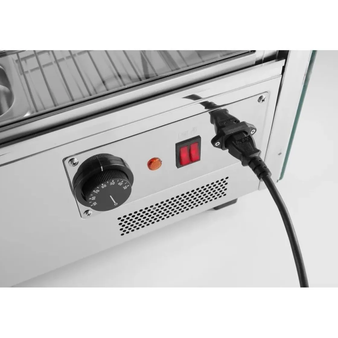 Hendi Opzet warmhoudvitrine 120L* Toonbankdisplays