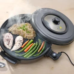 Hendi Partypan Elektrisch Ø40x19cm* Bak- En Kookapparaten