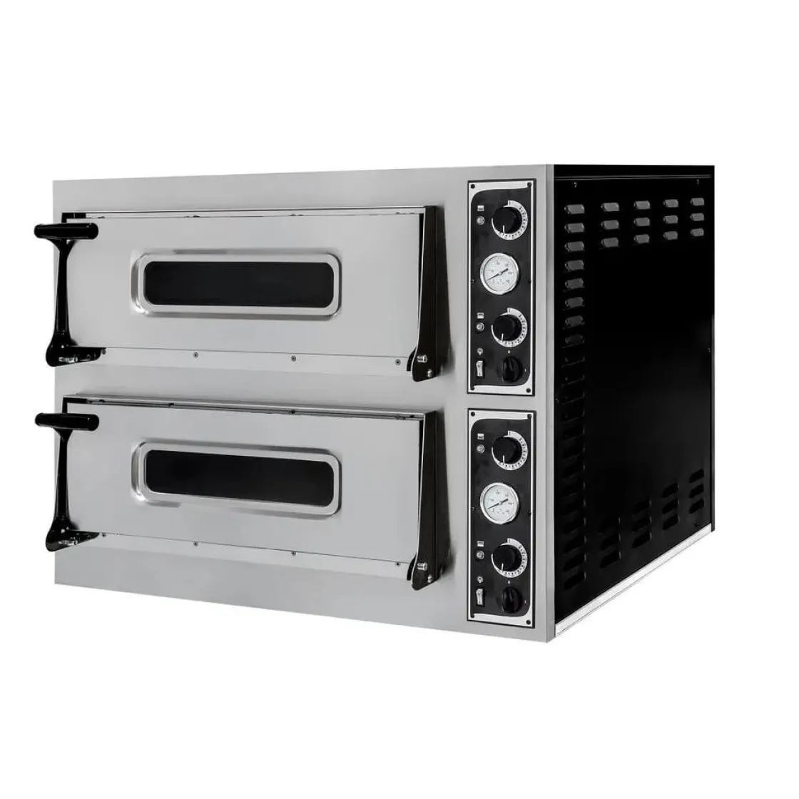 Hendi Pizza oven 2-kamers BASIC 44* Bak- En Kookapparaten