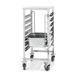 Hendi Regaalwagen - 7 x GN 1/1* Horeca Opslag- En Serveersystemen