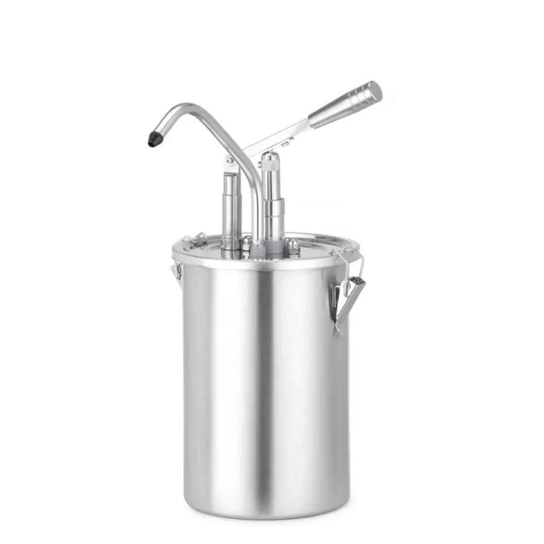 Hendi Sauspomp roestvast staal 4,5L* Pannen En Schalen