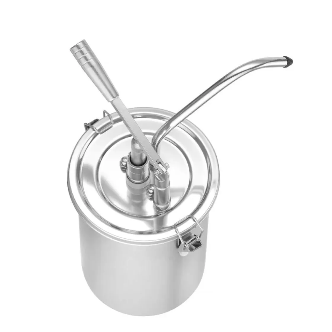 Hendi Sauspomp roestvast staal 4,5L* Pannen En Schalen