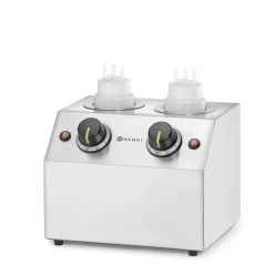 Hendi Sauswarmer dubbel 2x 650ml* Bak- En Kookapparaten