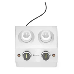 Hendi Sauswarmer dubbel 2x 650ml* Bak- En Kookapparaten