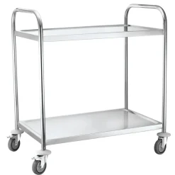 Hendi Serveerwagen 2 plateaus* Horeca Opslag- En Serveersystemen