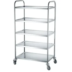 Hendi Serveerwagen 5 plateaus* Horeca Opslag- En Serveersystemen