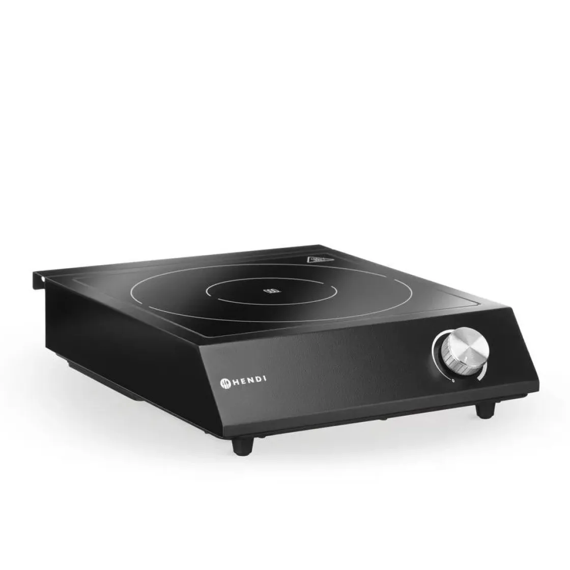 Hendi Set: Inductie kookplaat 3500W + steelpan + koekenpan* Bak- En Kookapparaten