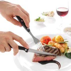 Hendi Steakmes Set/6* Messen En Zagen