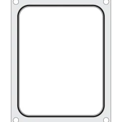 Hendi Traysealer matrix container 227x178 mm* Sealen
