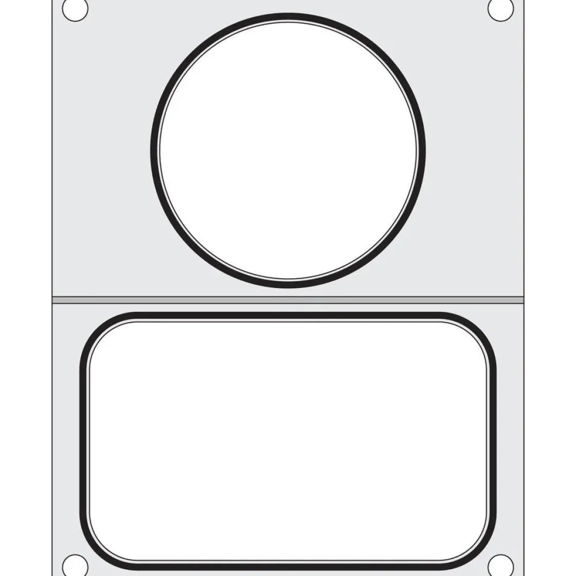 Hendi Traysealer matrix 1x ø115 mm)* Sealen
