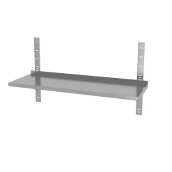 Hendi Wandplank verstelbaar met 2 steunen 1000x300x(H)600mm* Horeca Opslag- En Serveersystemen