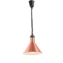 Hendi Warmtelamp verstelbaar conisch Koper* Suikertrekken