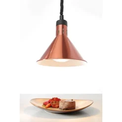 Hendi Warmtelamp verstelbaar conisch Koper* Suikertrekken