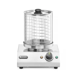 Hendi Worstenwarmer met glazen container* Bak- En Kookapparaten