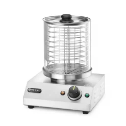 Hendi Worstenwarmer met glazen container* Bak- En Kookapparaten