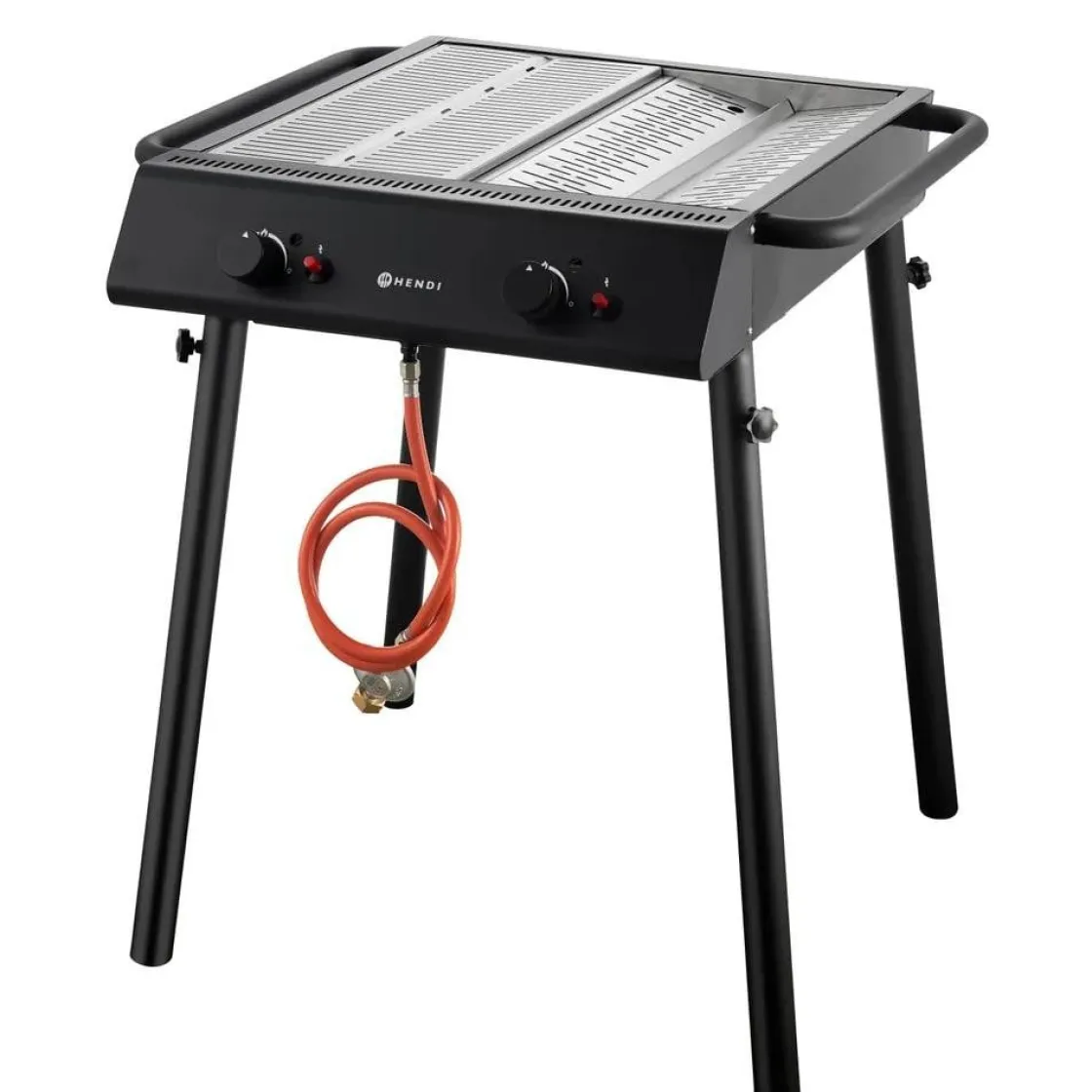 Hendi Xantos Black Gasgrill gasbarbecue* Bak- En Kookapparaten