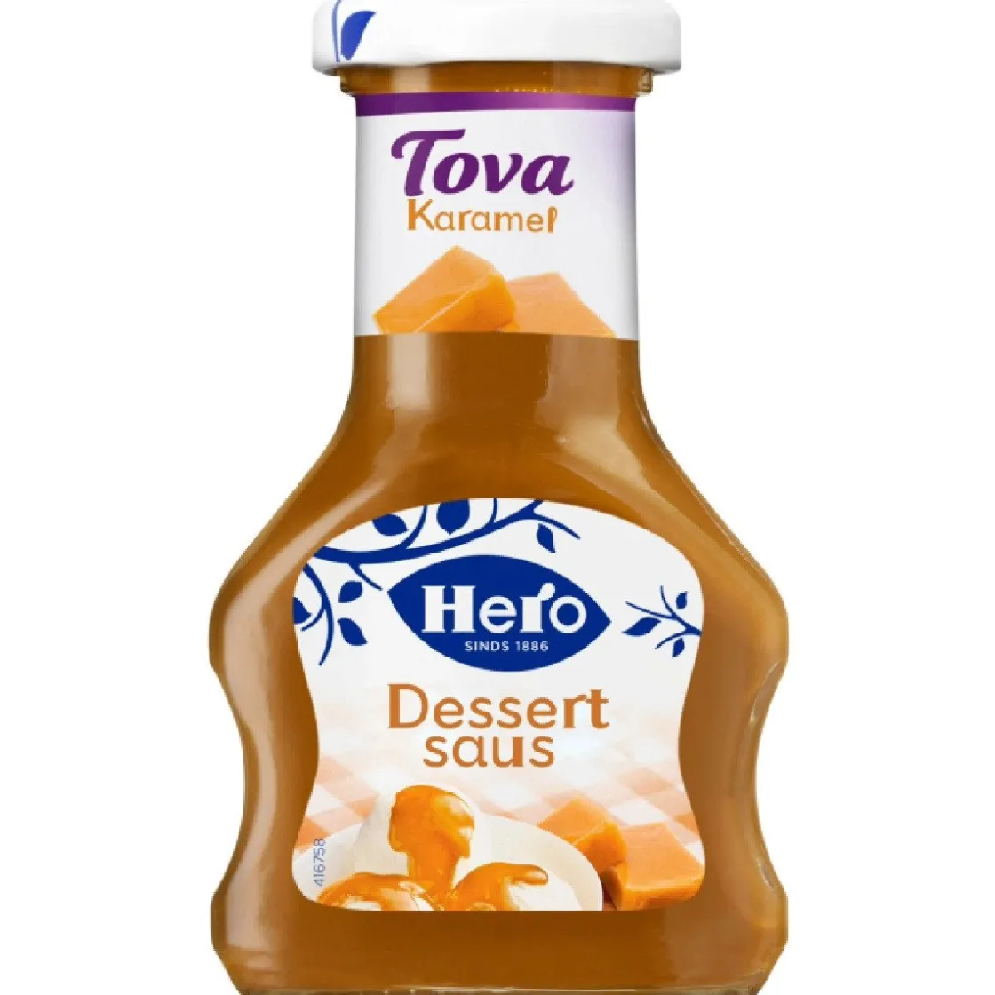 Overig Hero Tova Dessertsaus Caramel 125ml* Toppings|Toppings