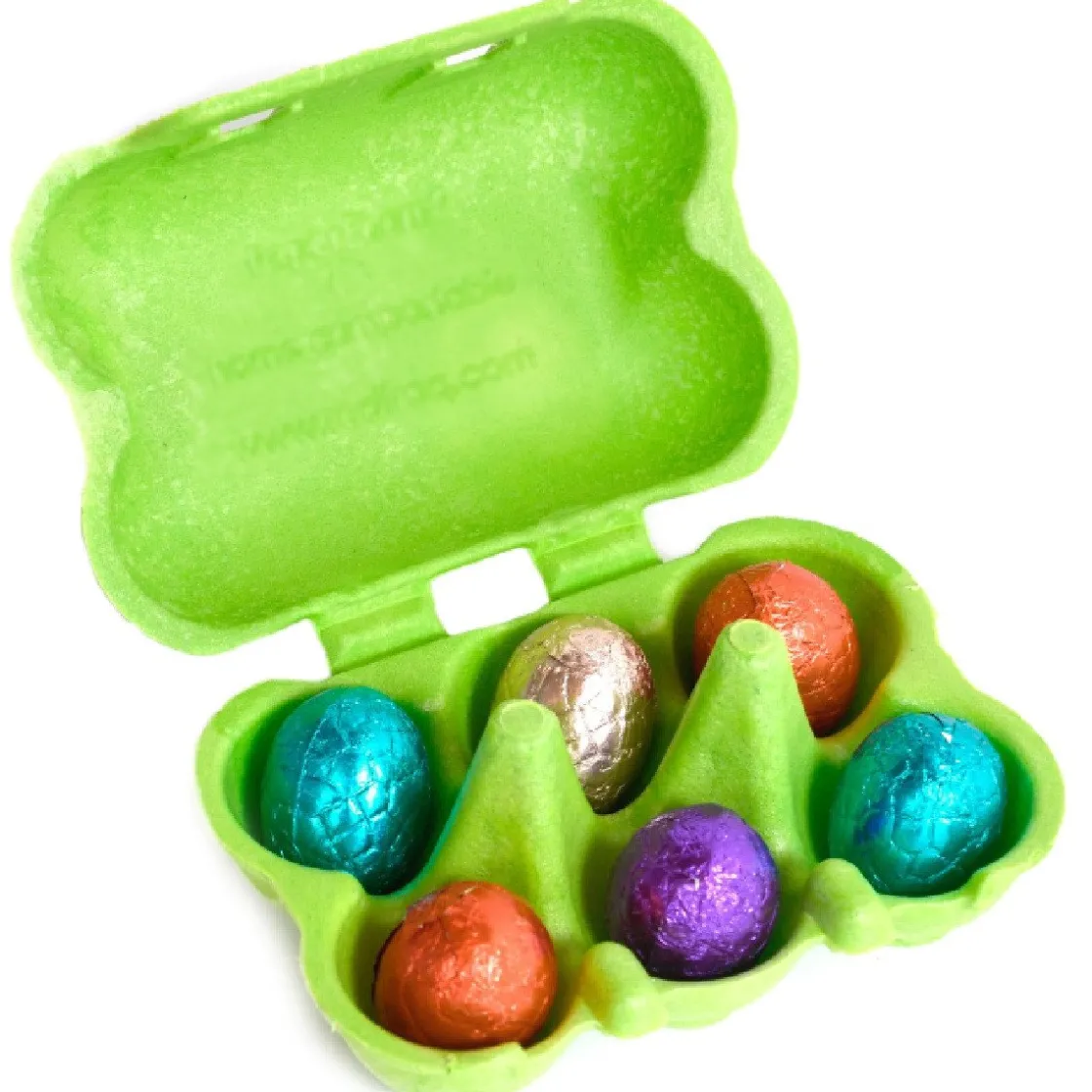 House of Marie HoM Eierdoos Groen 6 Kwarteleieren 40st.* Bonbon Doosjes