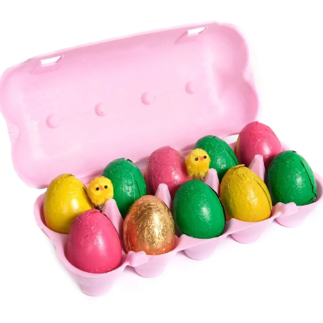 House of Marie HoM Eierdoos Roze 10 Eieren 12st.* Cupcake Doosjes