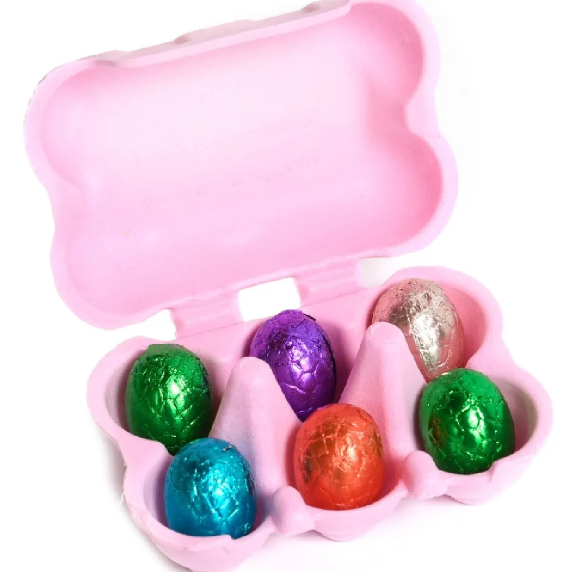 House of Marie HoM Eierdoos Roze 6 Kwarteleieren 40st.* Bonbon Doosjes