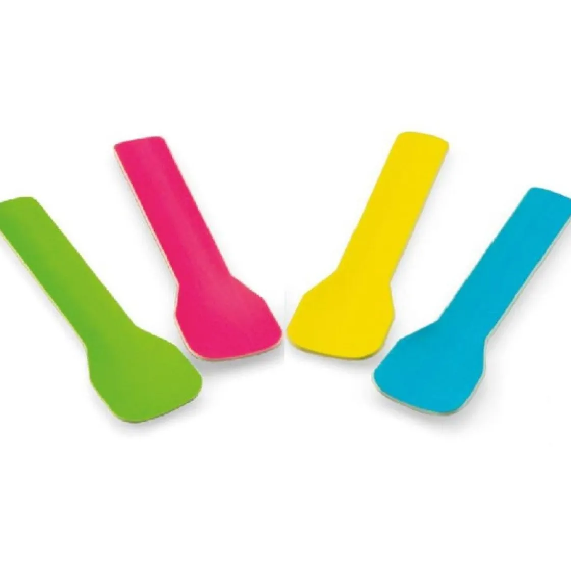 Overig IJslepels Papier Gekleurd 9,5cm 100st.* Ijs En Dessert Verpakkingen