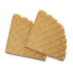 Overig IJswafel Dubbele Waaier 115x82mm 20st.* Wafels En Hoorntjes
