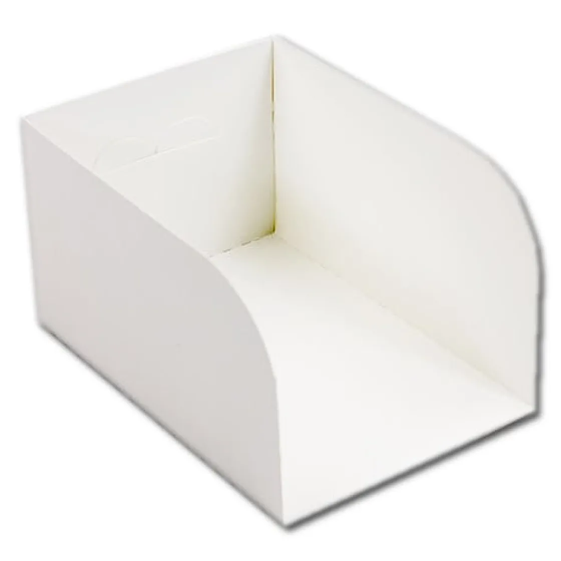 Overig Inschuifkarton Wit 15x10x8cm (0,5 pond)* Taartdozen