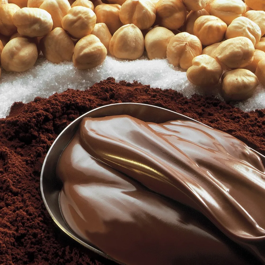 Irca Hazelnoot/Gianduia Spread (Nocciolata-Nutella) 5kg* Chocolade Vullingen|Bonbonvullingen