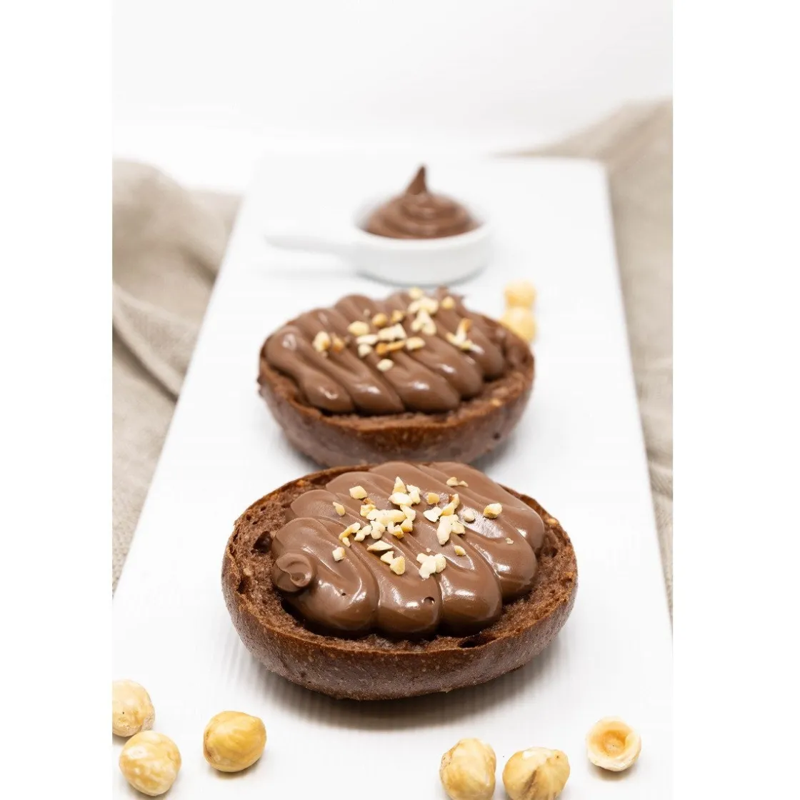 Irca Hazelnoot/Gianduia Spread (Nocciolata-Nutella) 5kg* Chocolade Vullingen|Bonbonvullingen