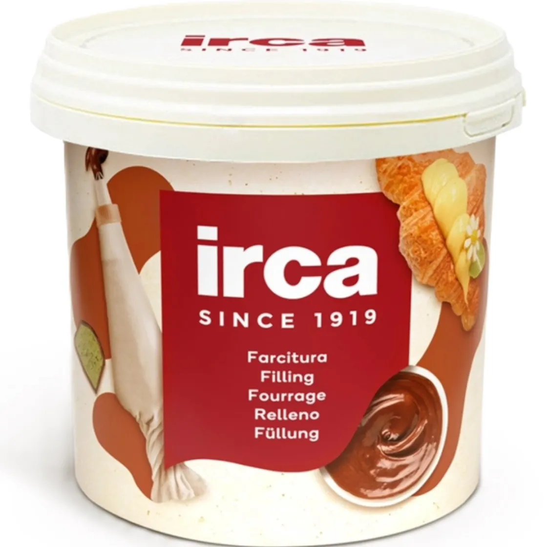 Irca Witte Chocolade Spread (Chococream) 5kg* Chocolade Vullingen|Bonbonvullingen