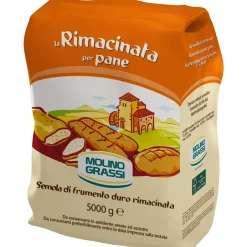 Molino Grassi Italiaanse Bloem Semola Rimacinata 5kg* Bloem En Meel