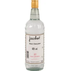 Overig Jacobert Kirsch 48% 1liter (speciaal voor patisserie)* Smaakstoffen