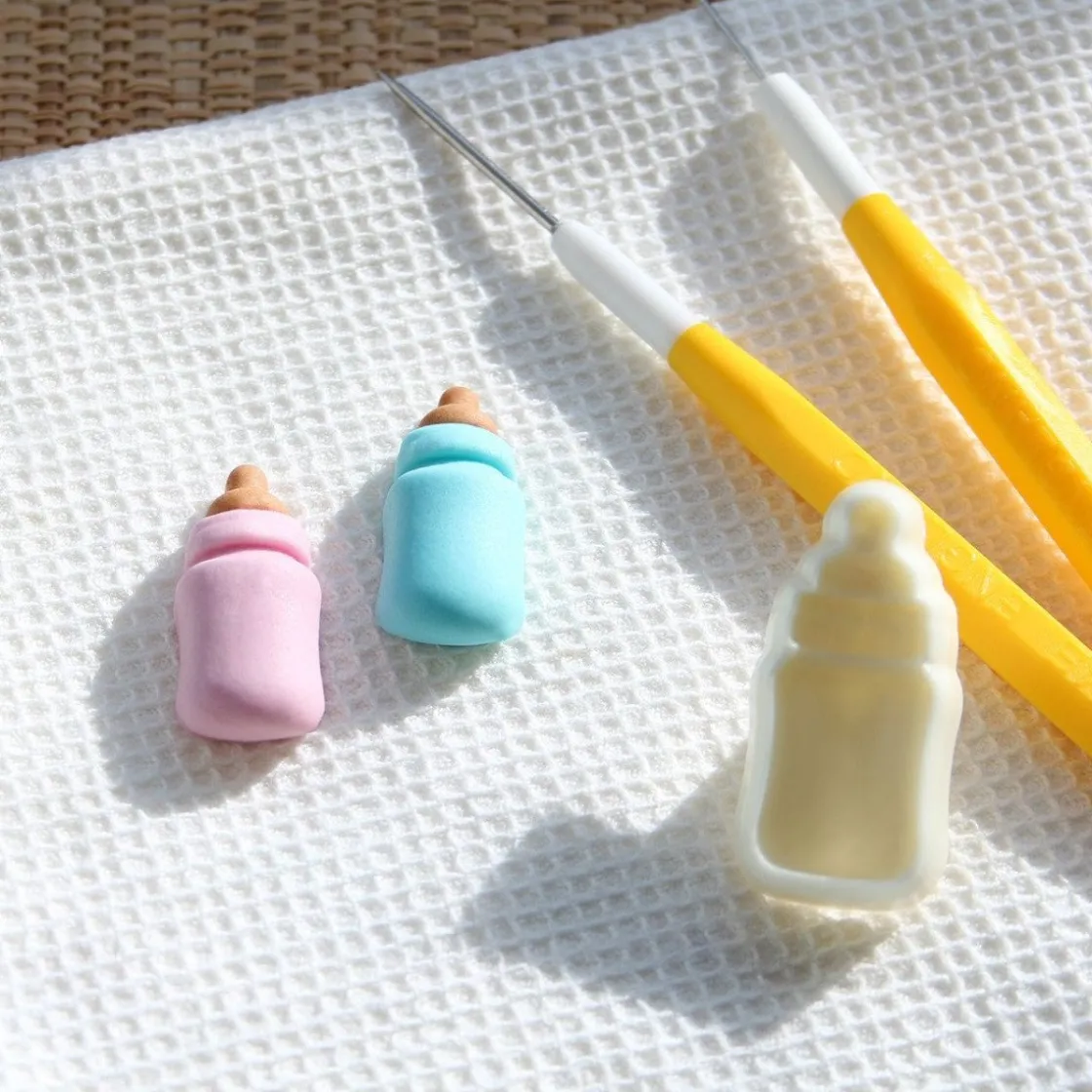 JEM Pop it uitsteker/mal Baby bottle (baby flesje) set/2* Figuur Stekers