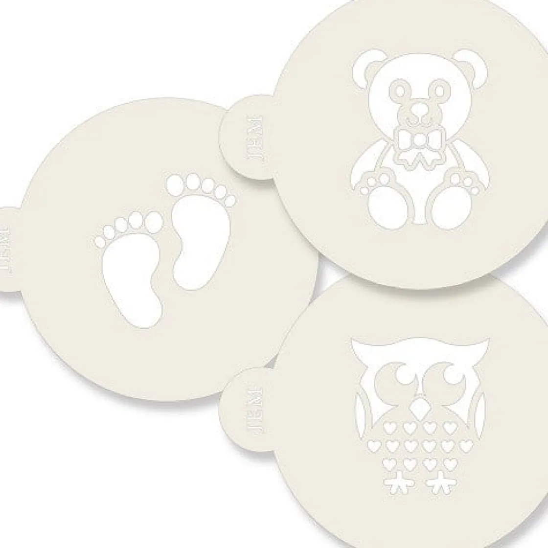 JEM Sjabloon Baby Set/3* Sjablonen En Stencils