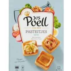 Jos Poell Mini Pasteitjes 12st.* Halffabricaten