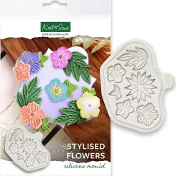 Katy Sue Mold Bloemen en Bladeren* Molds