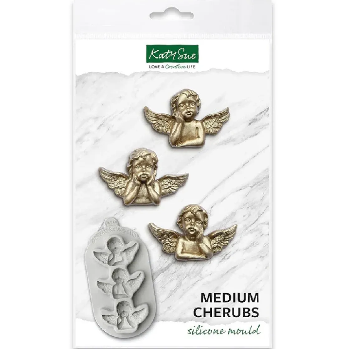 Katy Sue Mold Cherubijn/Engel Medium*** Molds