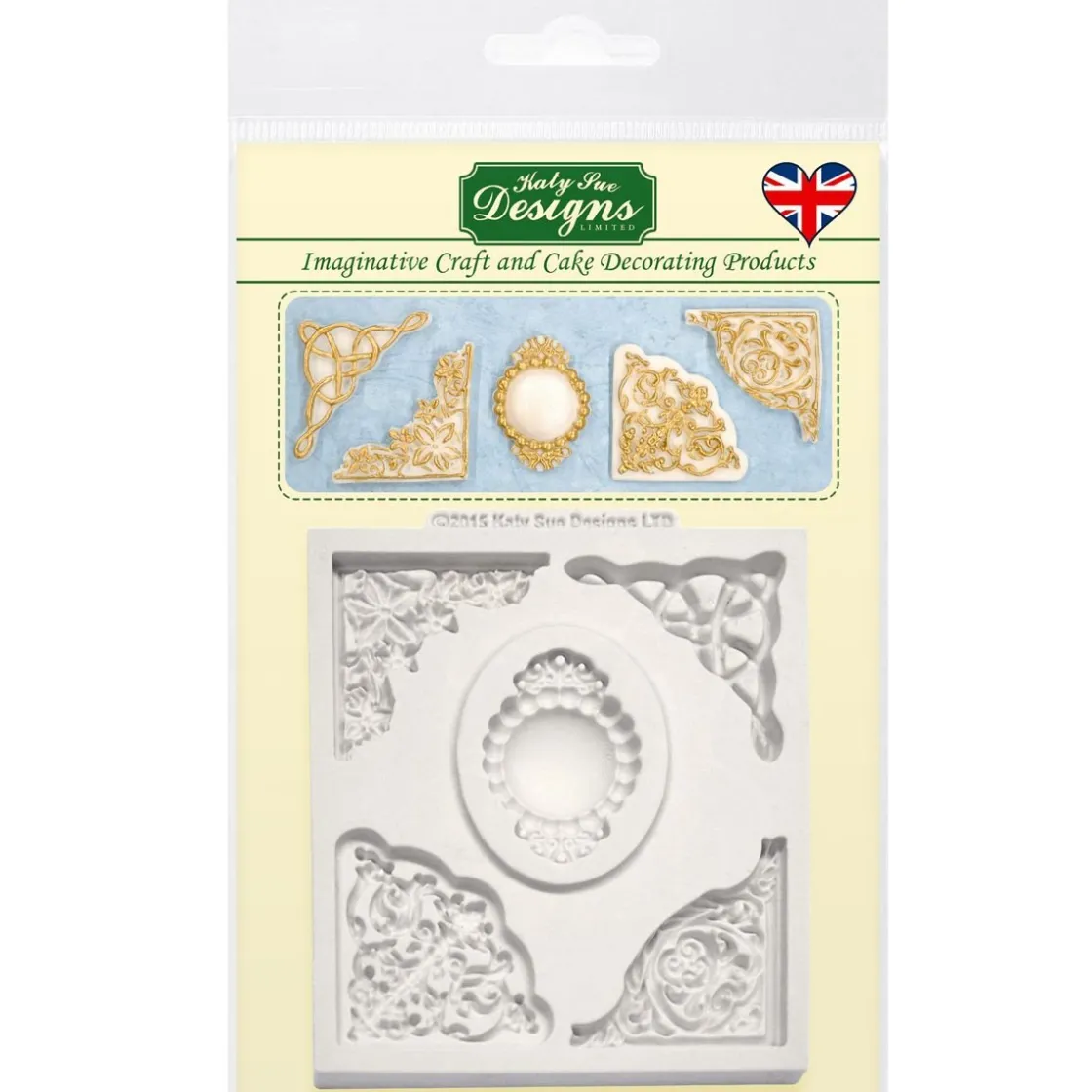 Katy Sue Mold Decoratie Hoeken* Molds