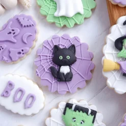 Katy Sue Mold Halloween Heks, Kat en Ketel* Molds