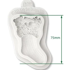 Katy Sue Mold Kerstsok* Molds